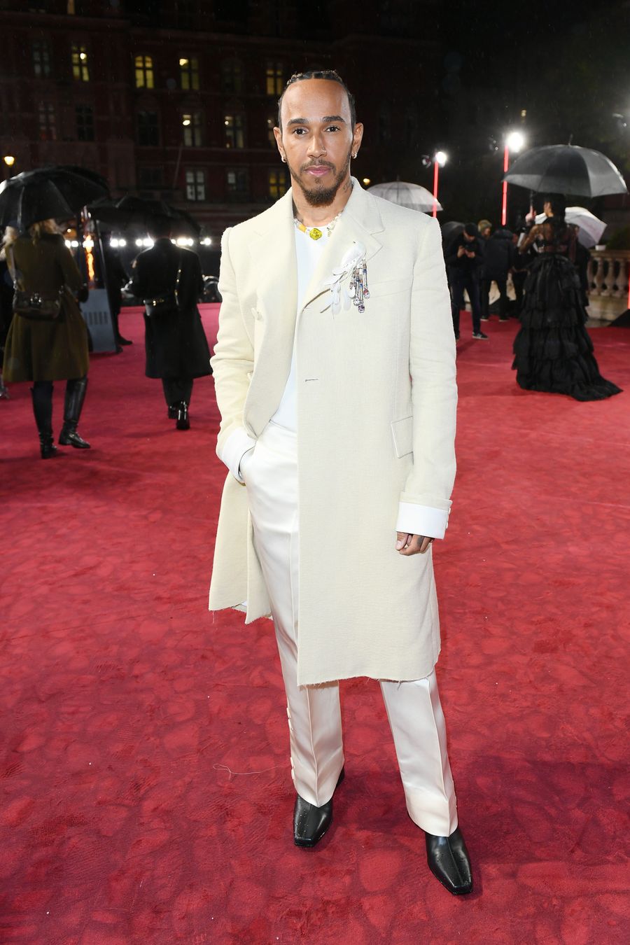 Lewis Hamilton en The Fashion Awards 2023