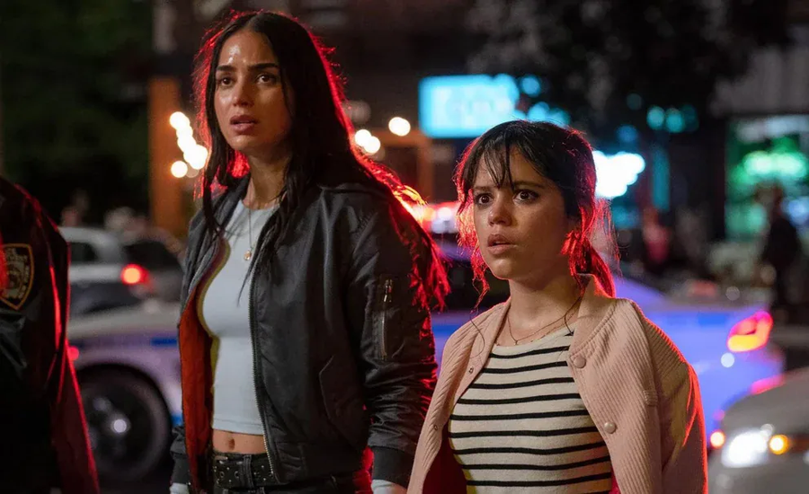 Melissa Barrera y Jenna Ortega. 