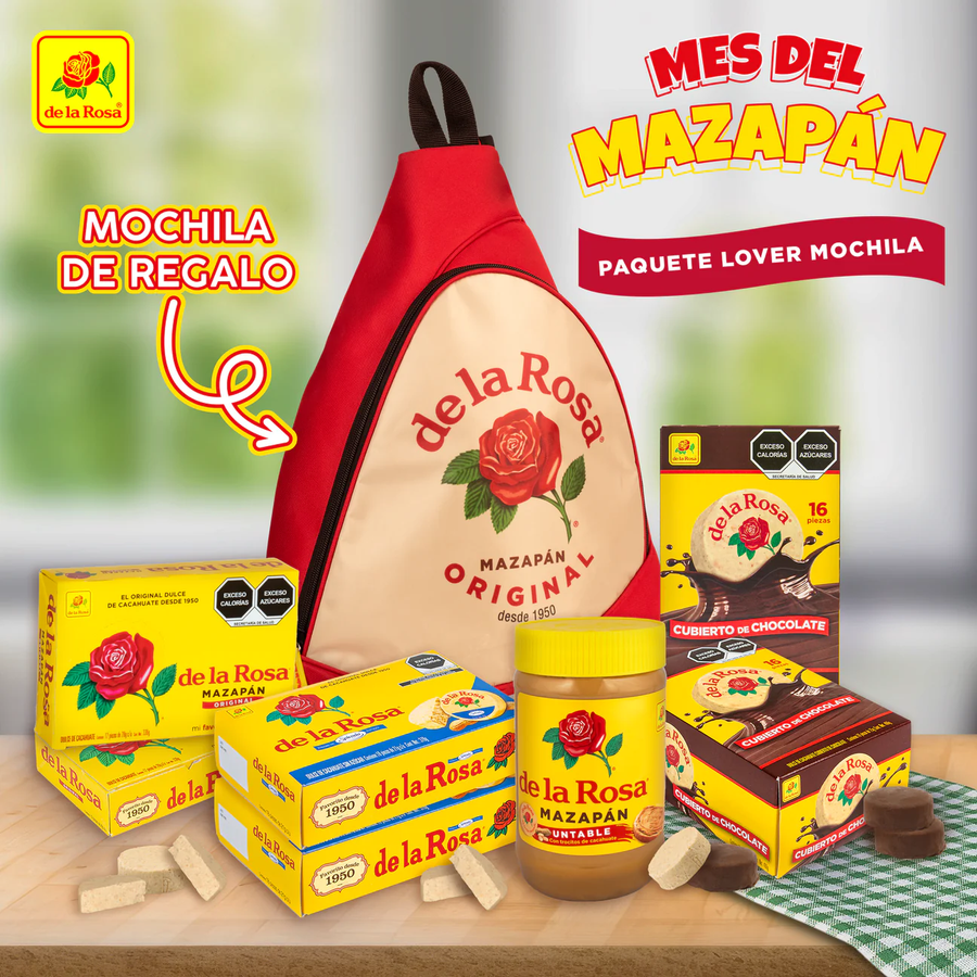 Mochila mazapán De la Rosa.