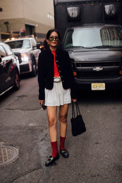 medias rojas