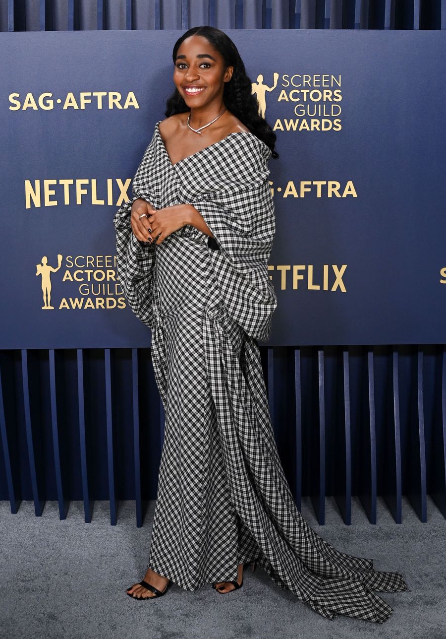 Ayo Edebiri en los SAG Awards