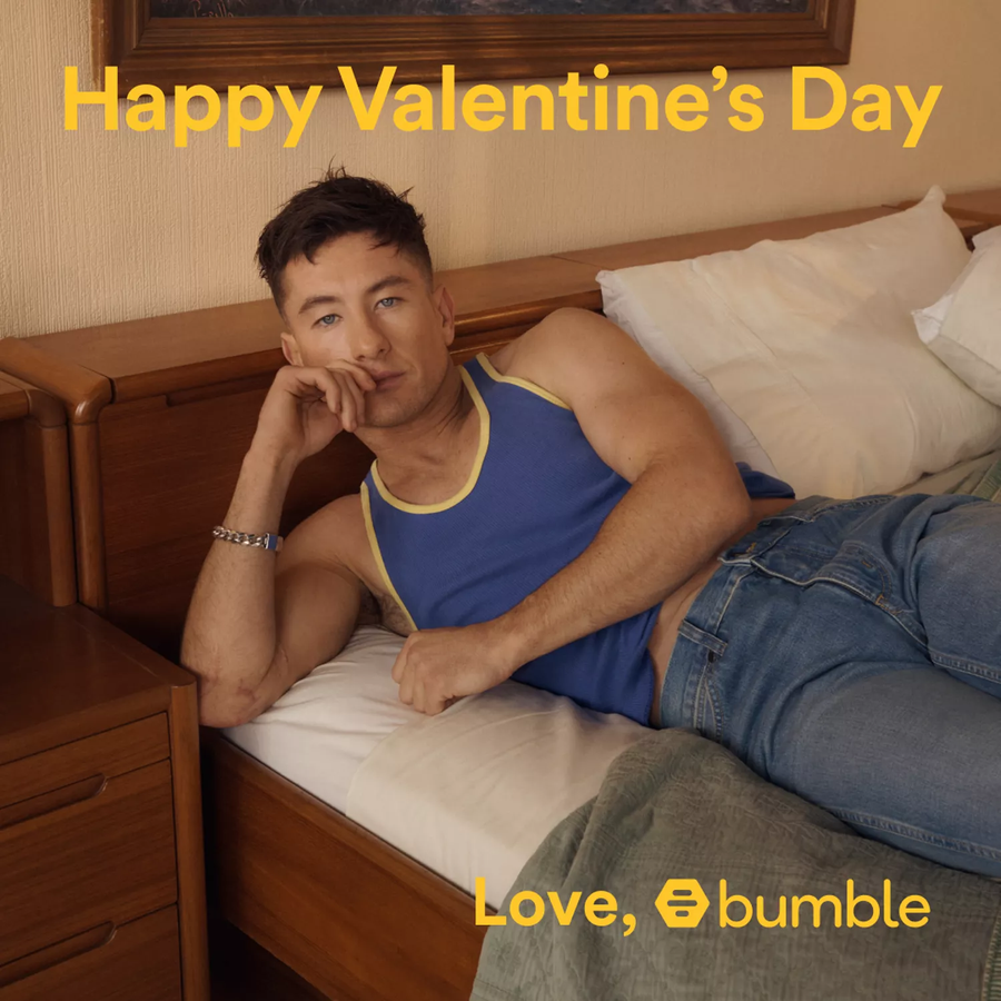Barry Keoghan y Bumble celebran San Valentín con una "thirst trap"