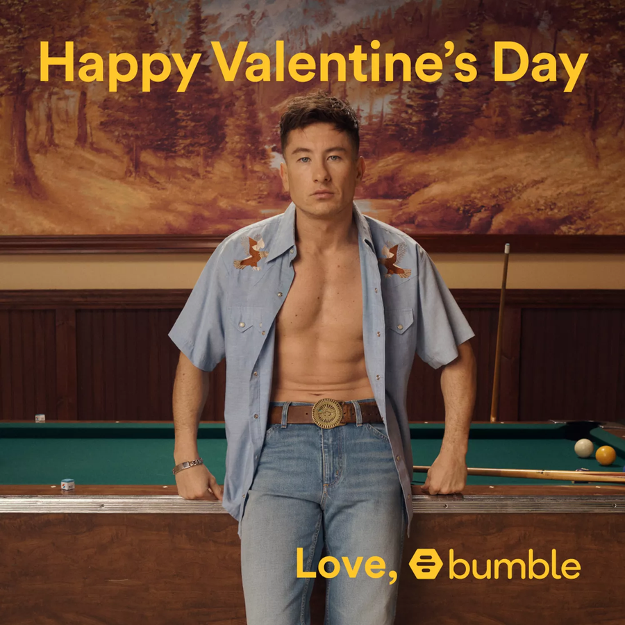 Barry Keoghan y Bumble celebran San Valentín con una "thirst trap"