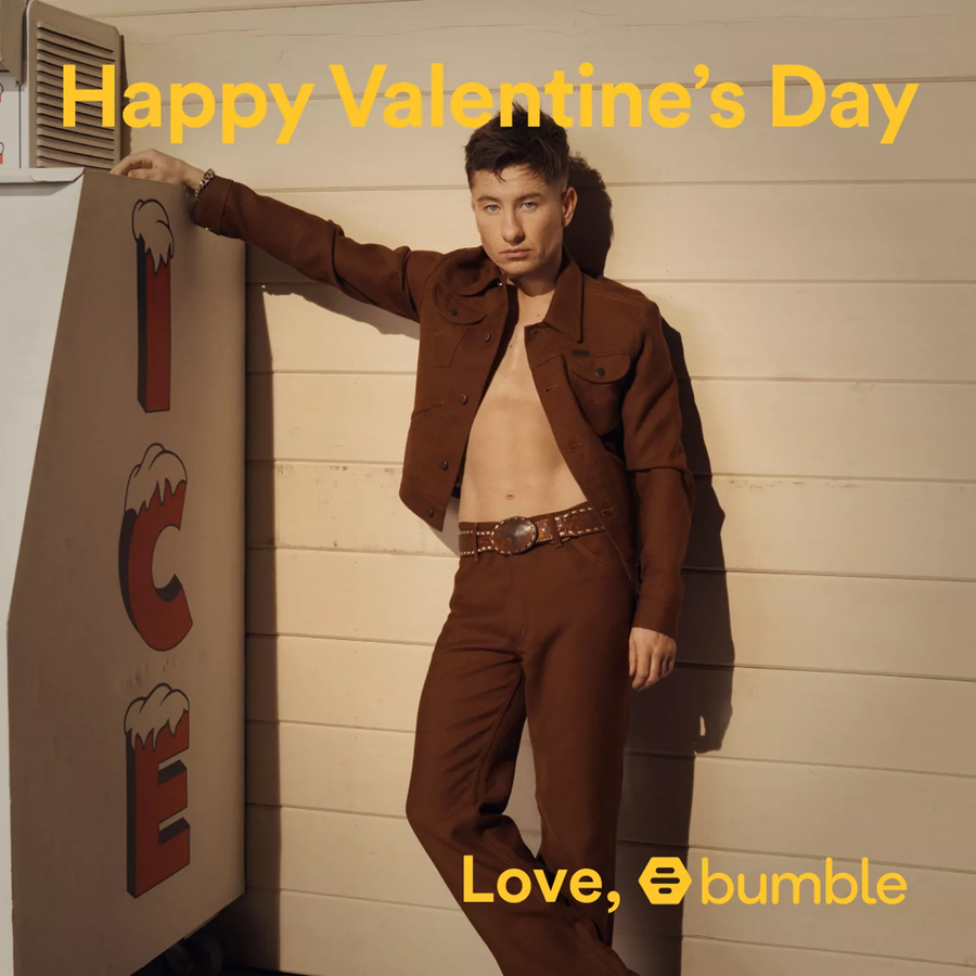 Barry Keoghan y Bumble celebran San Valentín con una "thirst trap"