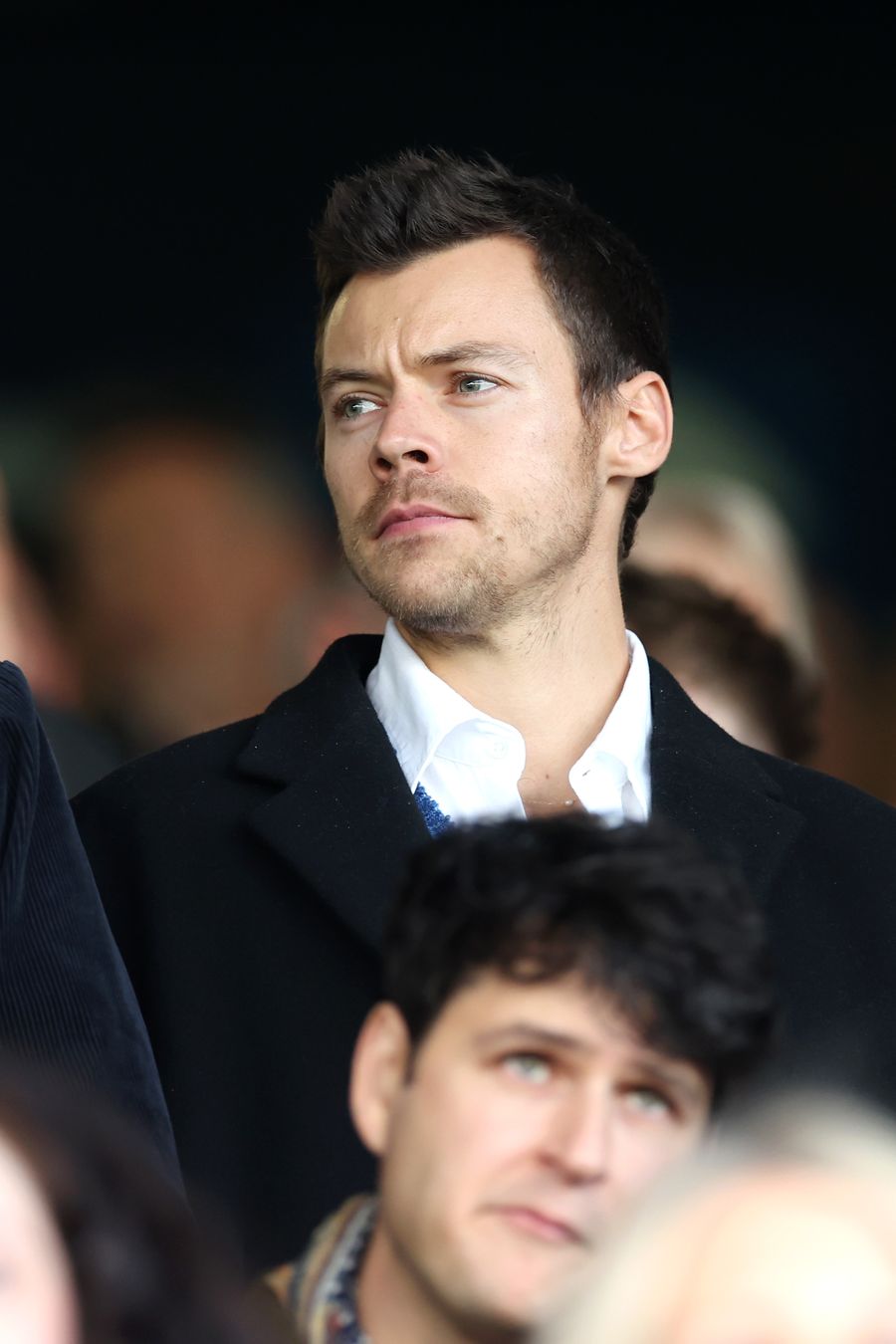Harry Styles es el centro de atención en el partido de Manchester United