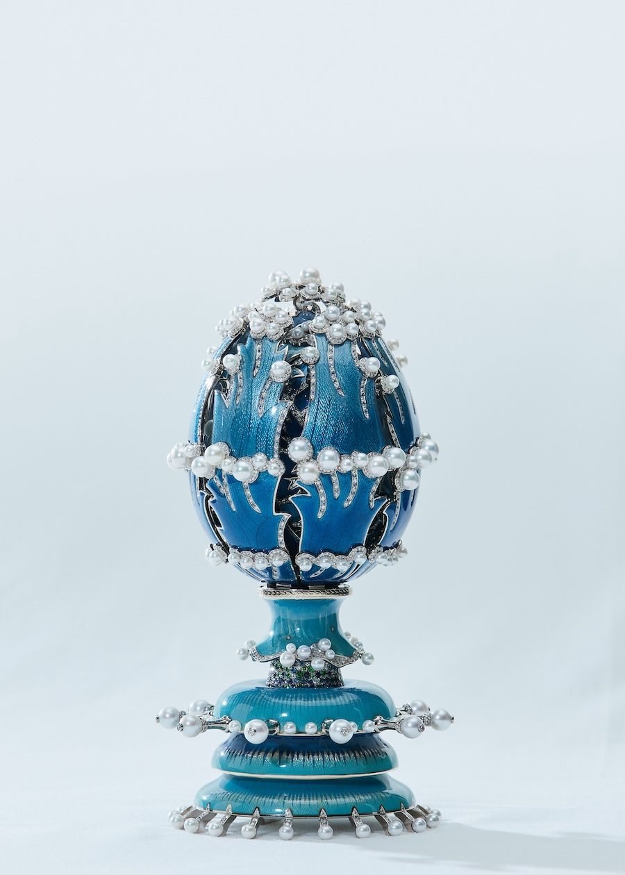 Huevo Fabergé dentro de Seven Seas Grandeur