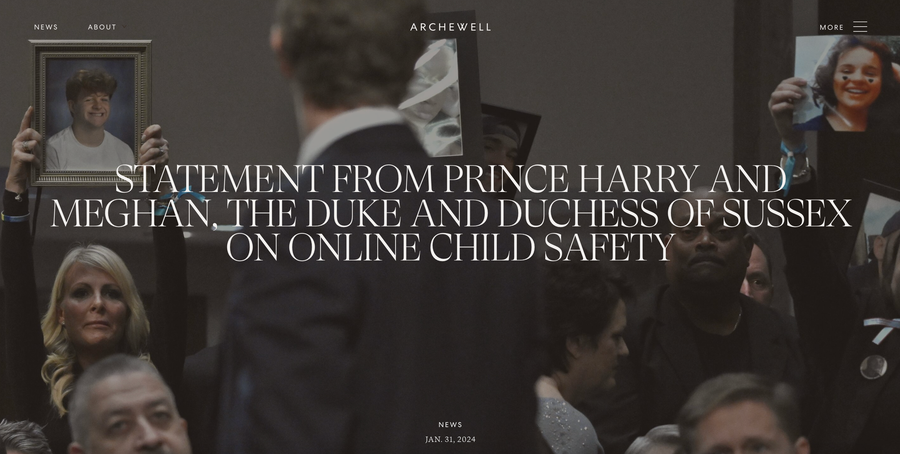 Meghan Markle y el príncipe Harry arremeten contra Mark Zuckerberg