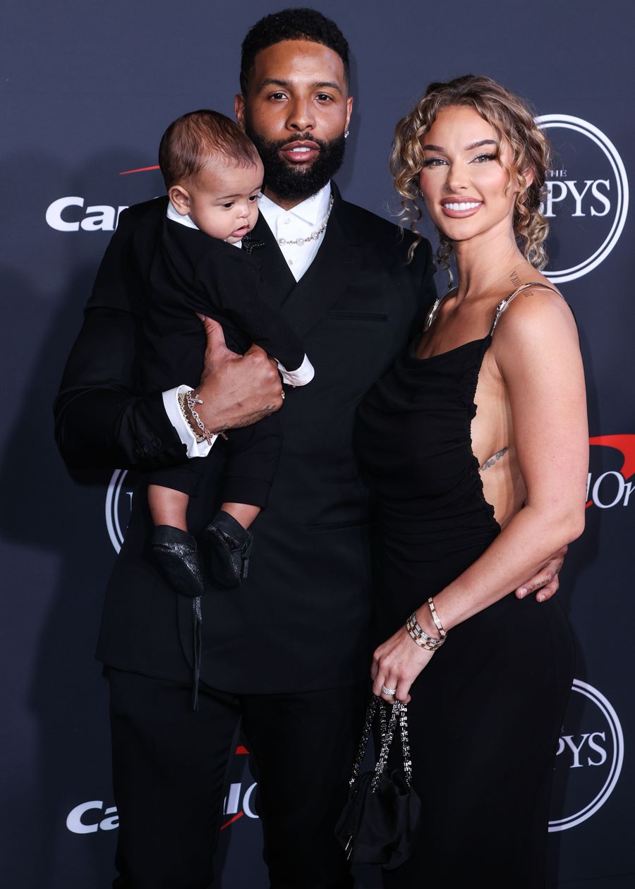 Zydn Beckham, Odell Beckham Jr. y Lauren Wood 