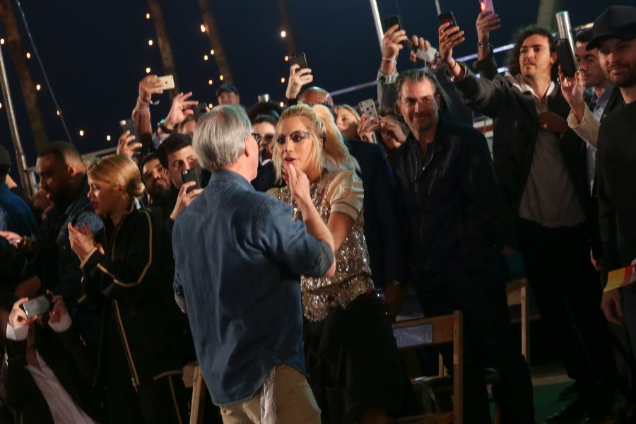 Tommy Hilfiger Spring 2017 Women's Collection featuring the TommyxGigi Collection, Front Row, Tommyland, Los Angeles, USA - 08 Feb 2017
