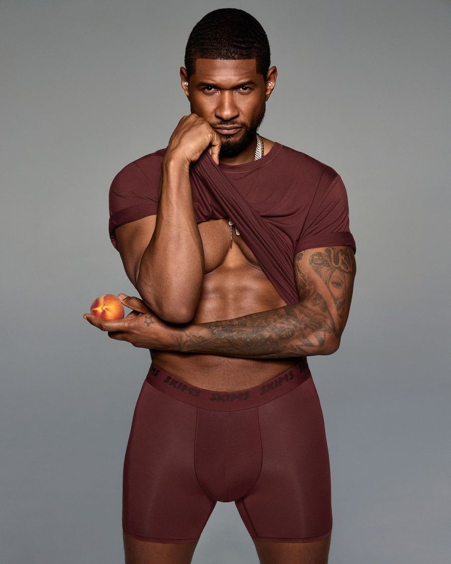 Usher se convierte en la imagen de campaña de la línea masculina de Skims