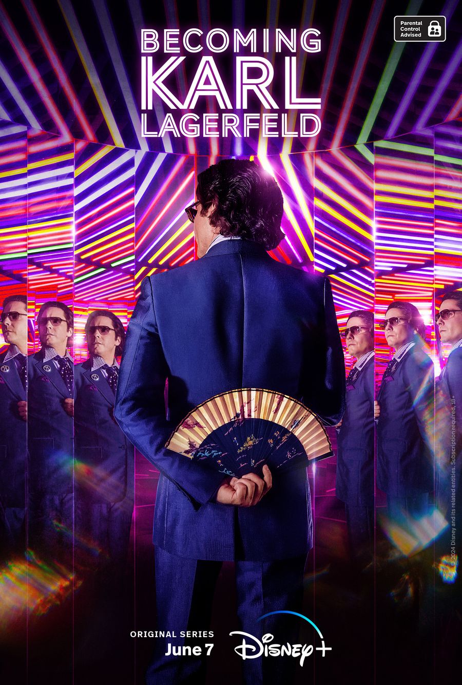 Las primeras imágenes de 'Becoming Karl', la serie del legendario Karl Lagerfeld
