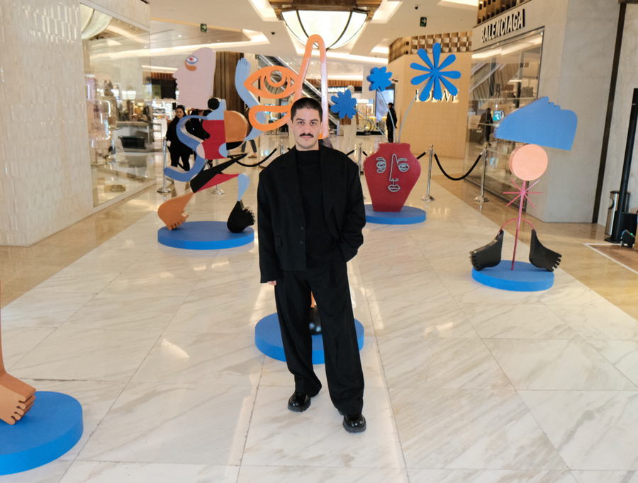 Rocca Luis Cesar, sobre trabajar con Palacio de Hierro en la Gala de Primavera 