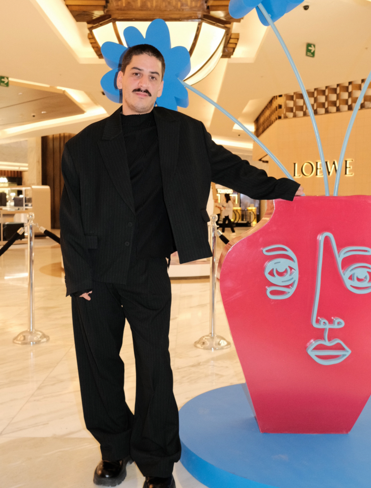 Rocca Luis Cesar, sobre trabajar con Palacio de Hierro en la Gala de Primavera 