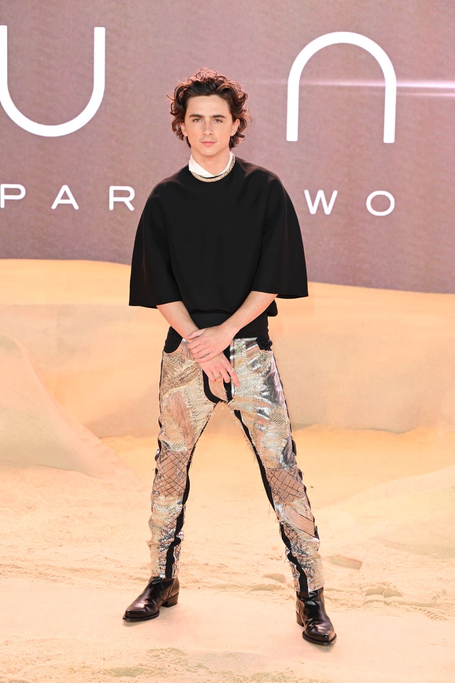 Timothée Chalamet en la premiere de Dune Parte 2 en Londres