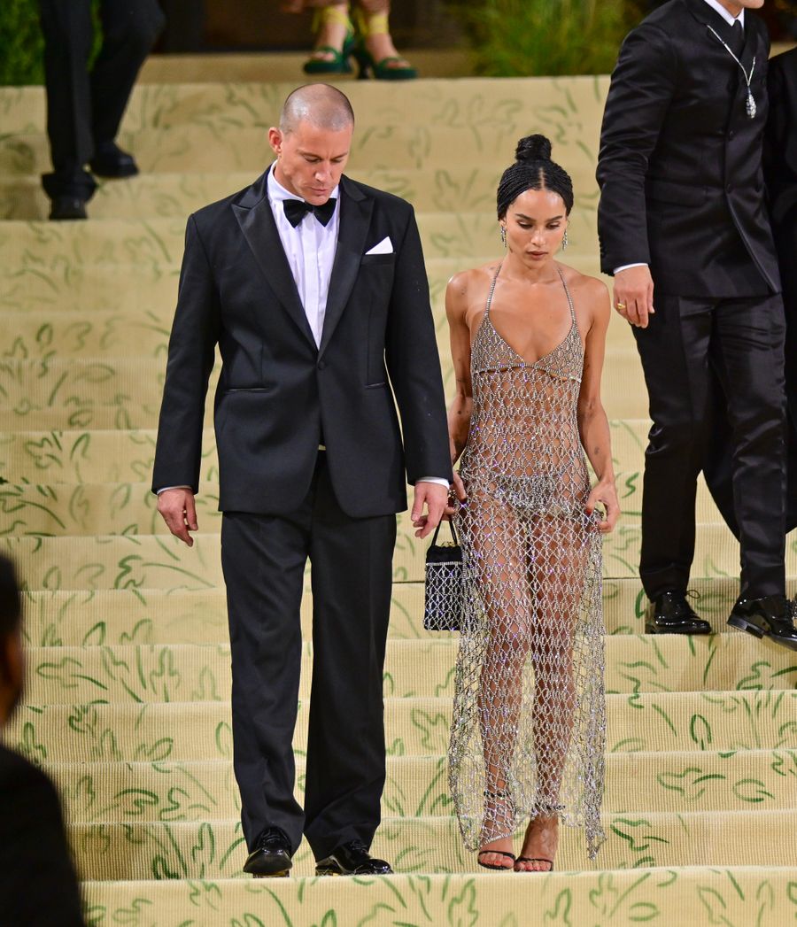 Channing Tatum y Zoë Kravitz 