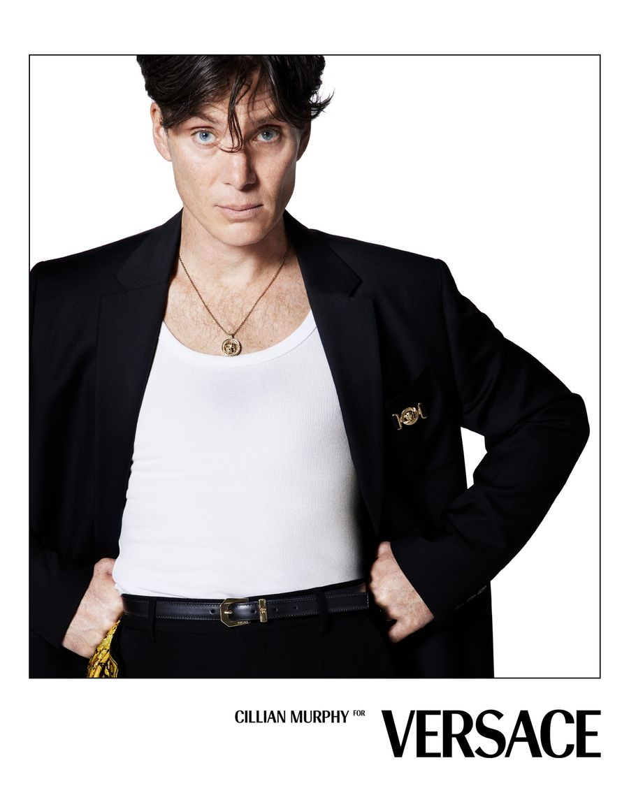 Cillian Murphy y Anne Hathaway protagonizan la campaña de Versace Icons