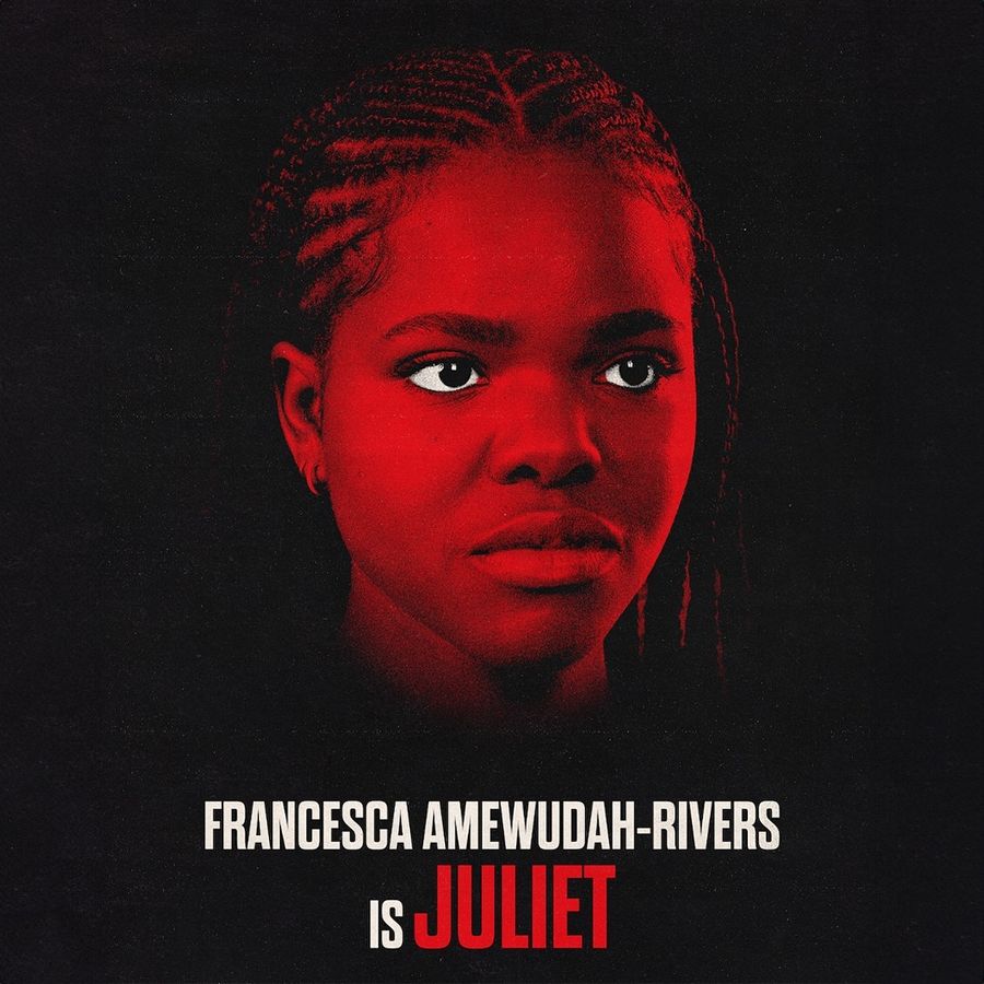 Francesa Amewudah es Julieta en la nueva versión de Romeo y Julieta