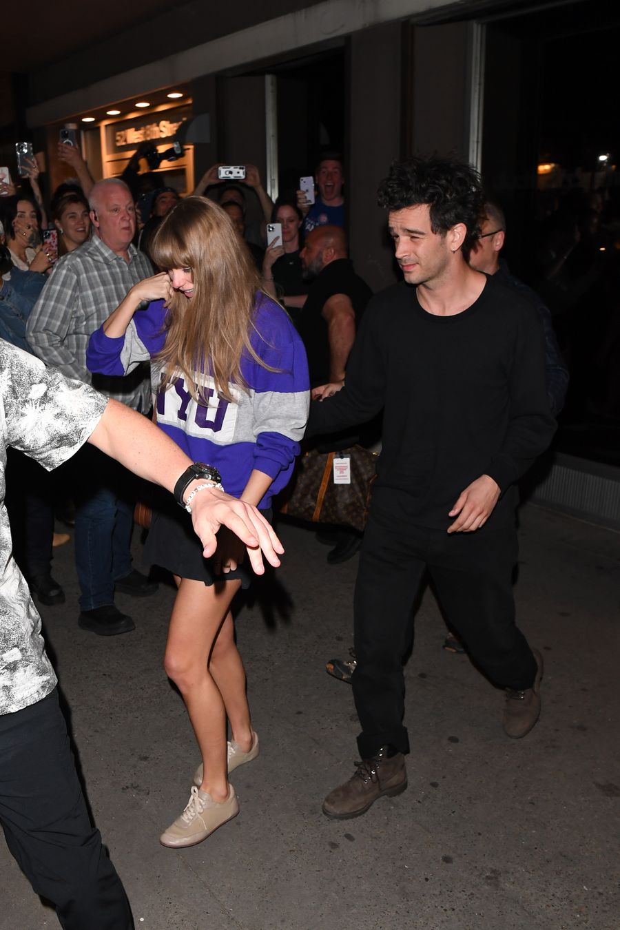 Matty Healy y Taylor Swift en Mayo 2023