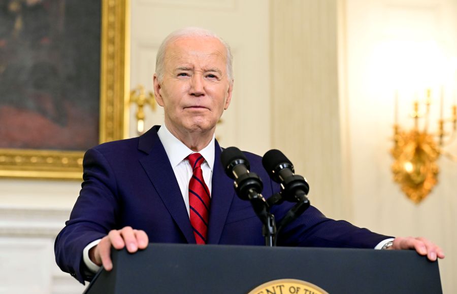 Biden Signs the National Security Package, Washington, District of Columbia, USA - 24 Apr 2024