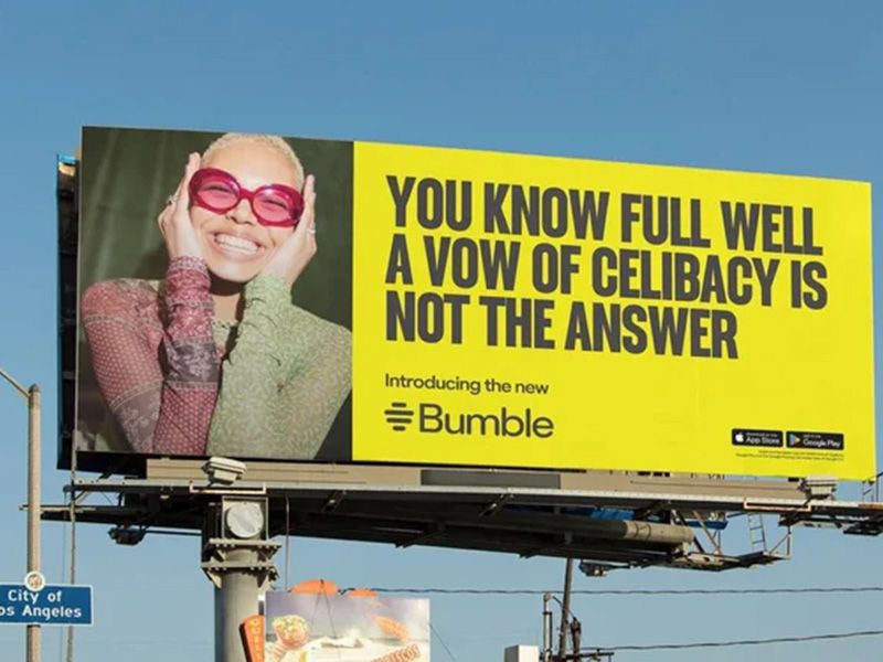 Bumble retira su campaña del celibato tras ofender a mujeres 