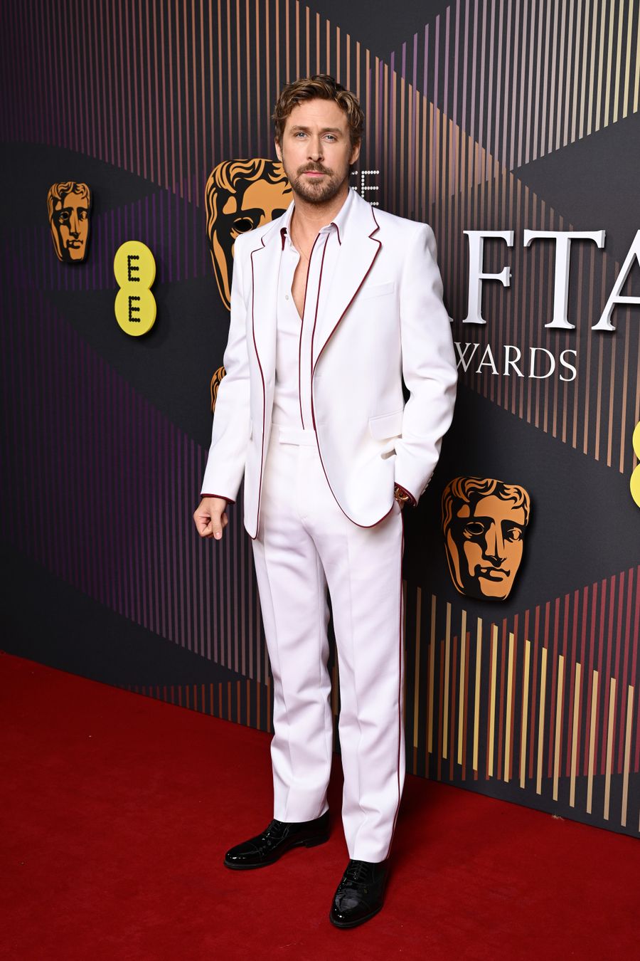 Ryan Gosling está en su era monocromática y lo ha logrado con looks de Gucci