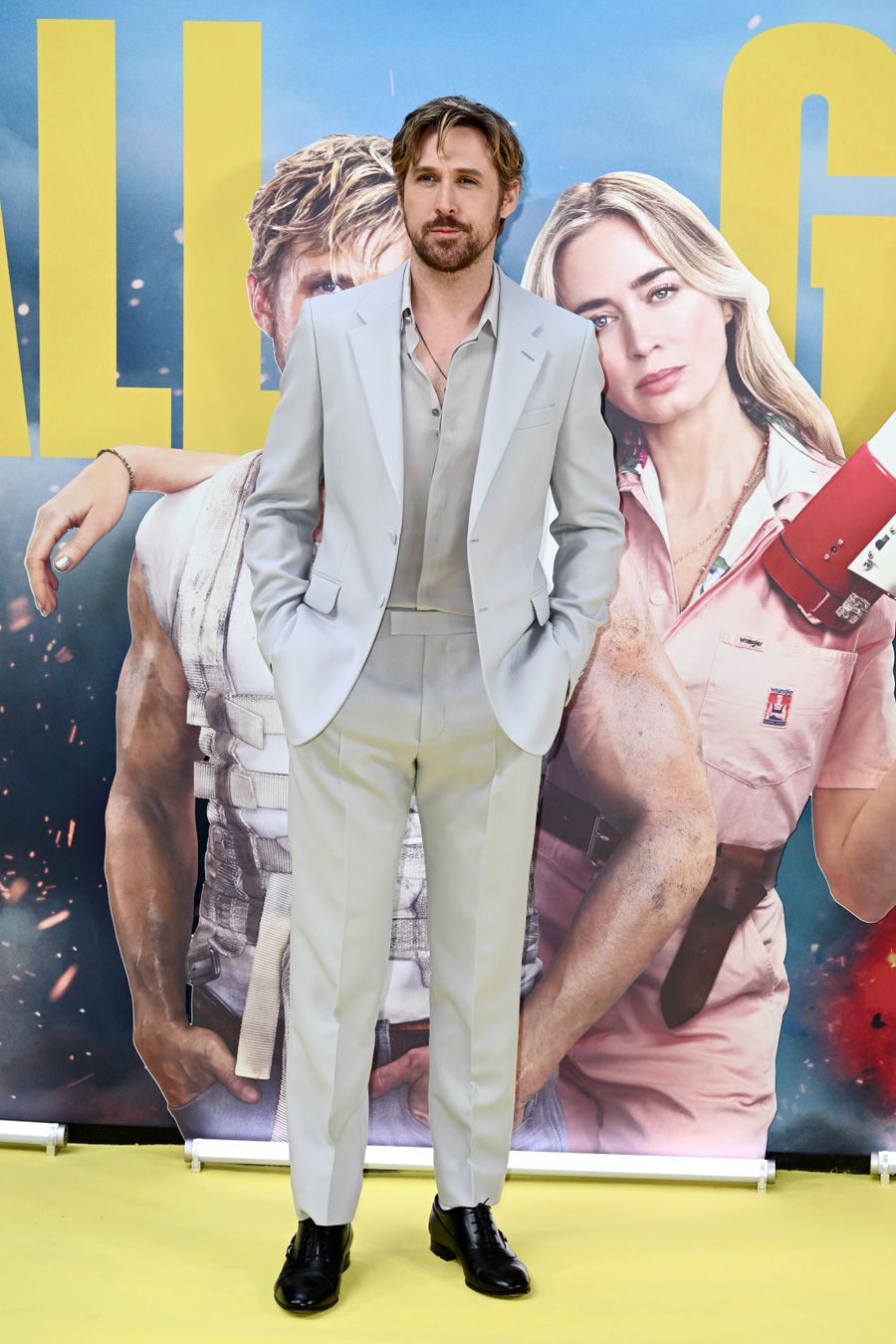 Ryan Gosling está en su era monocromática y lo ha logrado con looks de Gucci