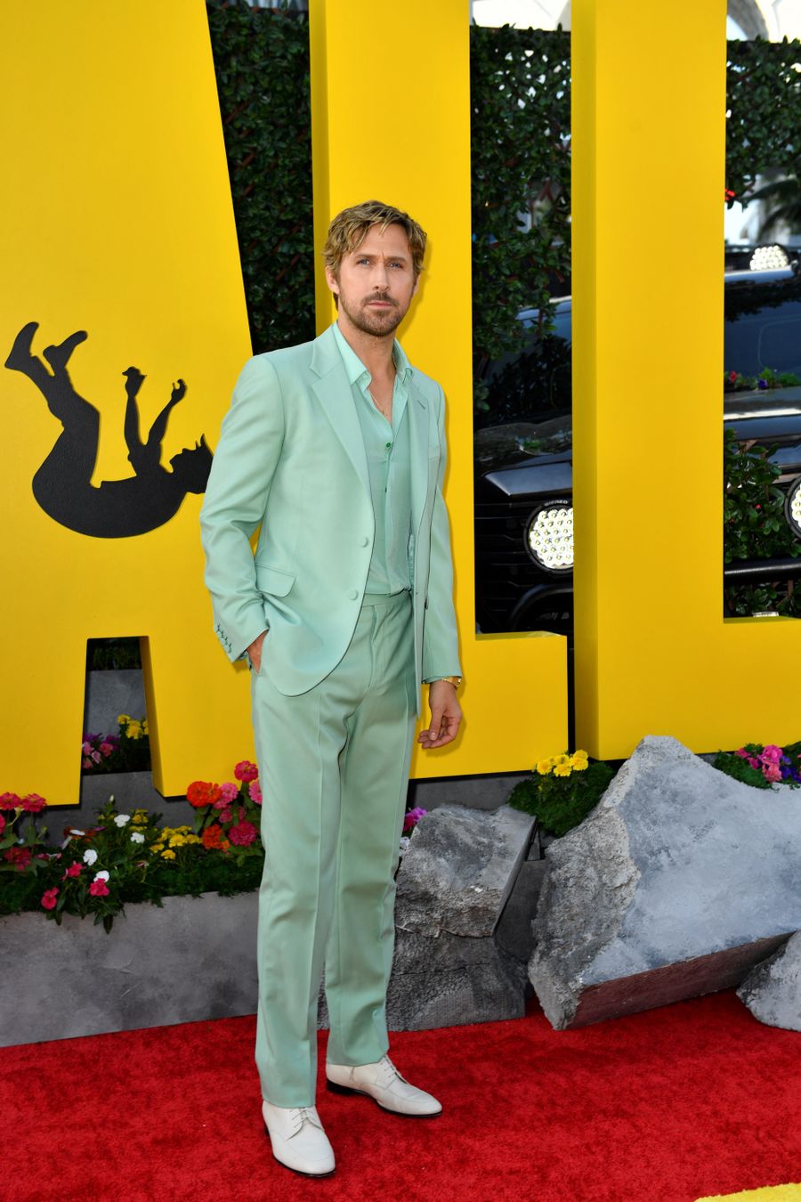 Ryan Gosling está en su era monocromática y lo ha logrado con looks de Gucci