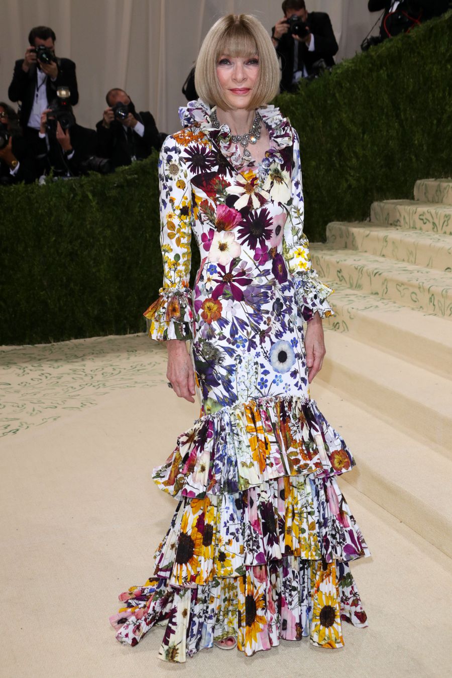 anna wintour floral
