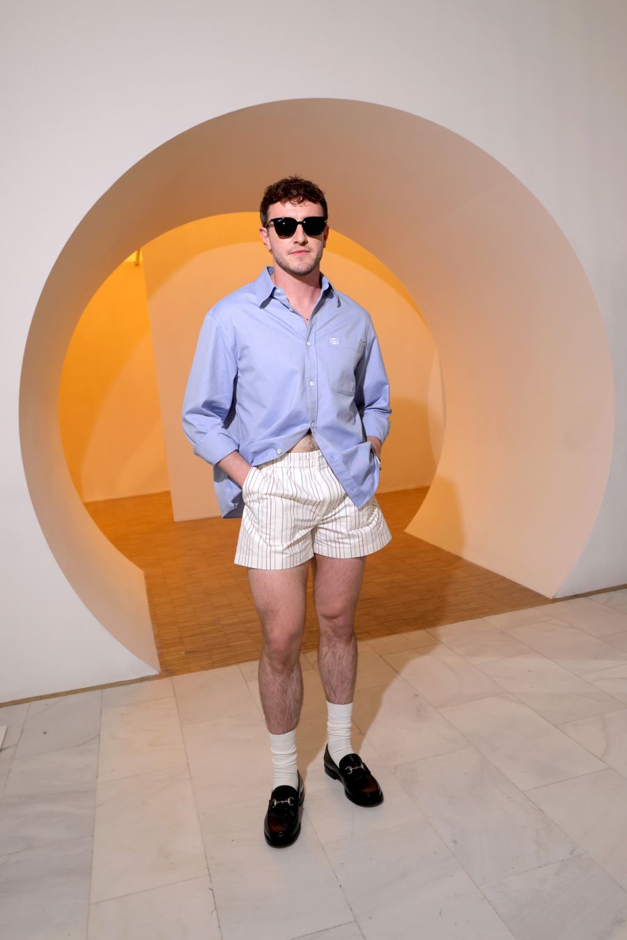 Gucci - Men's Spring Summer 2025 Fashion Show - Front Row - Milan Fashion Week - Menswear Spring/Summer 2025