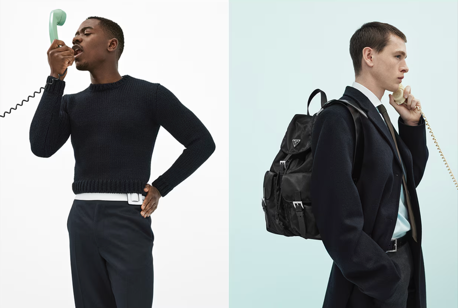 Prada FW24 por Willy Vanderperre