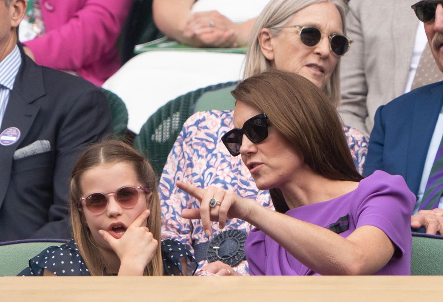 'Charlotte effect': los Ray Ban rosas de la princesa en Wimbledon se viralizan