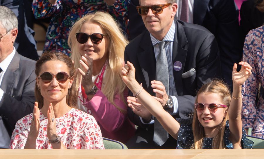'Charlotte effect': los Ray Ban rosas de la princesa en Wimbledon se viralizan