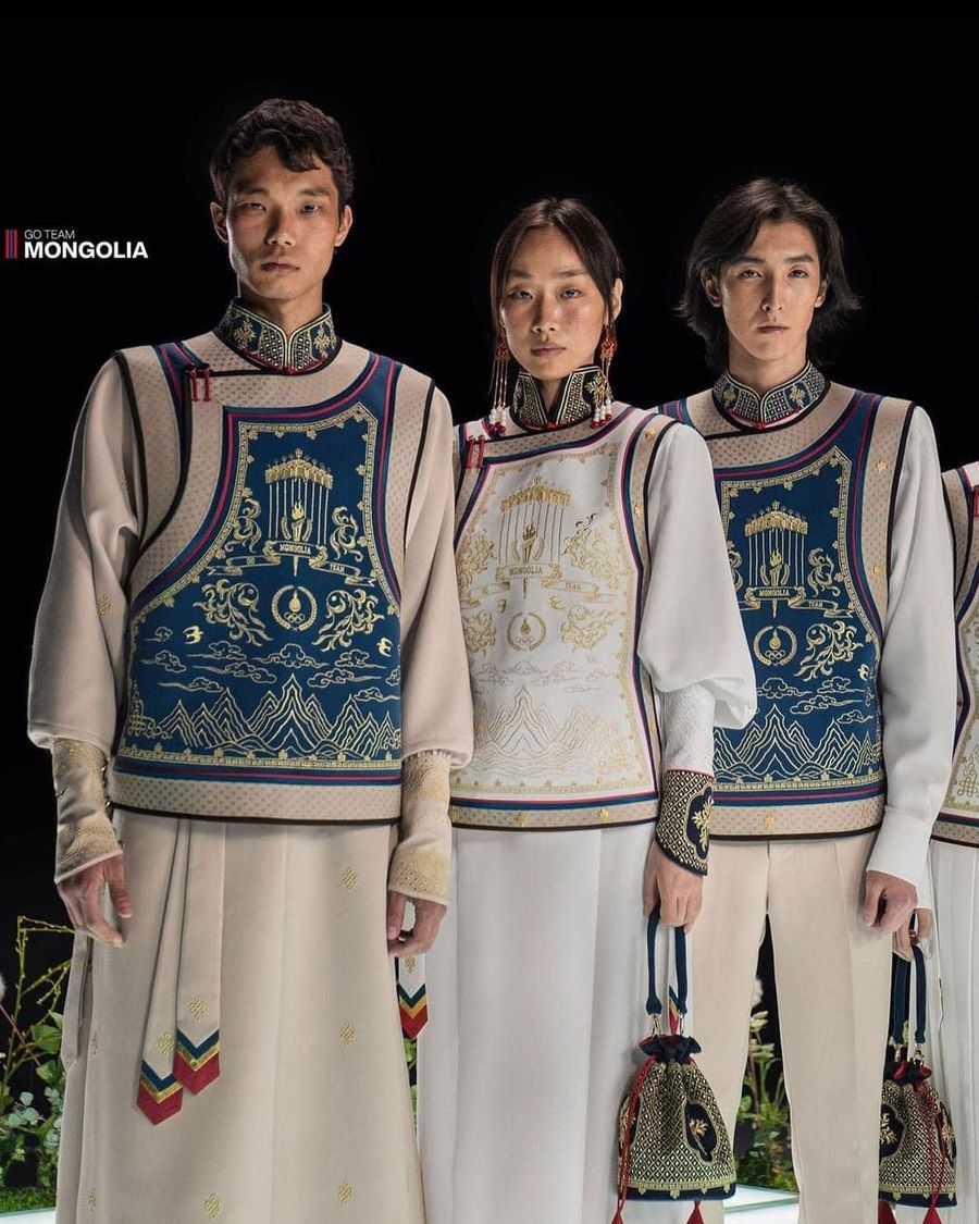 uniformes olimpicos mongolia-