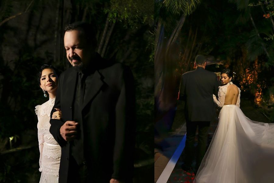 Angela Aguilar vestido novia