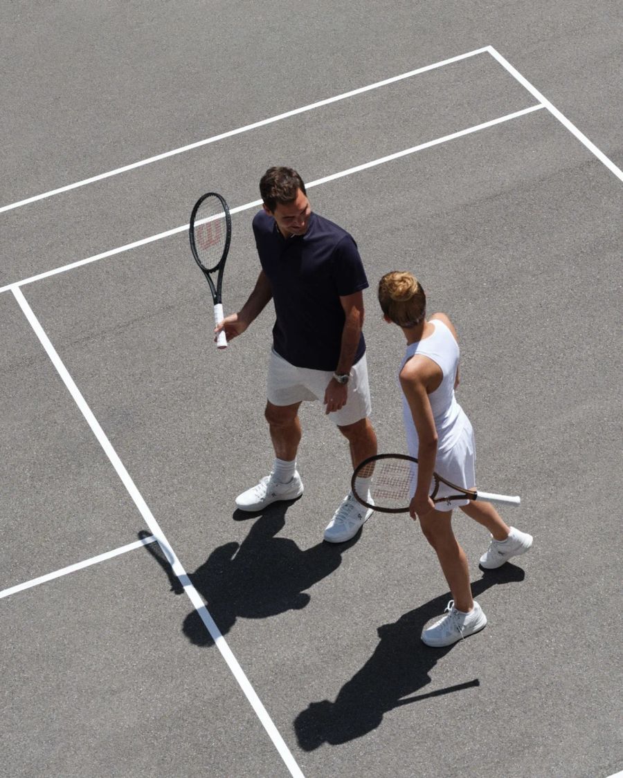  Zendaya se enfrenta a Roger Federer en un partido de tenis para On 