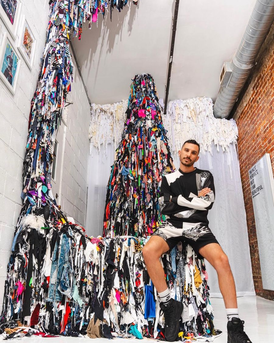 ZeroWasteDaniel, el diseñador de upcycling que ya se pronunciaba en pro del consumo consciente.  (Instagram)