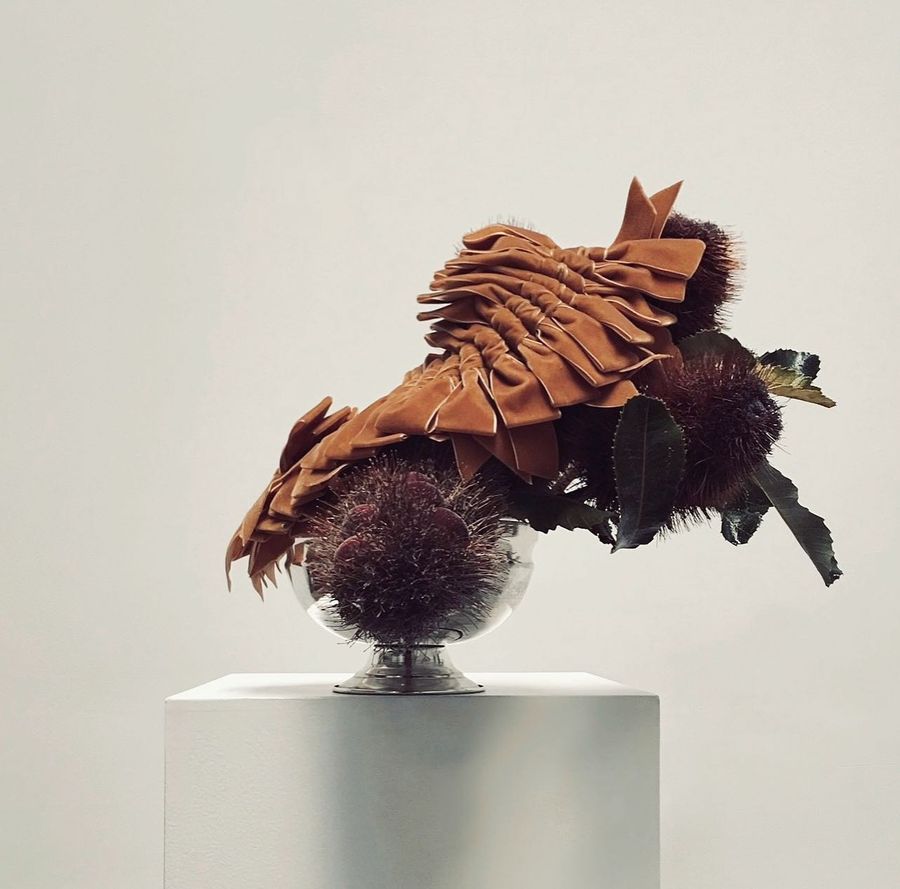 Diseño floral abstracto, ¿qué es y cómo lograr esta tendencia en florería? (Instagram)