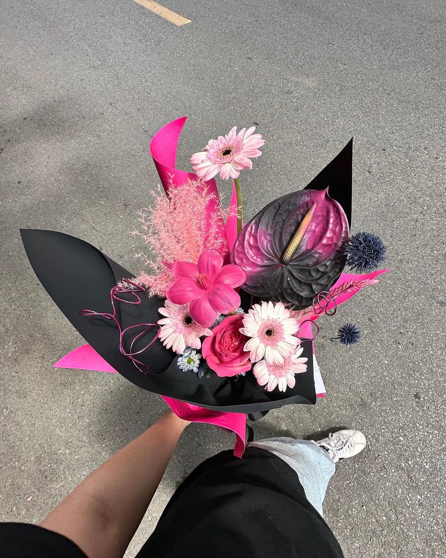 Diseño floral abstracto, ¿qué es y cómo lograr esta tendencia en florería? (Instagram)