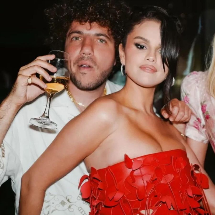 Benny Blanco y Selena Gomez.