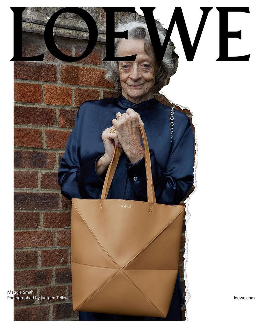 Maggie Smith protagoniza la nueva campaña de Loewe a sus 88 años