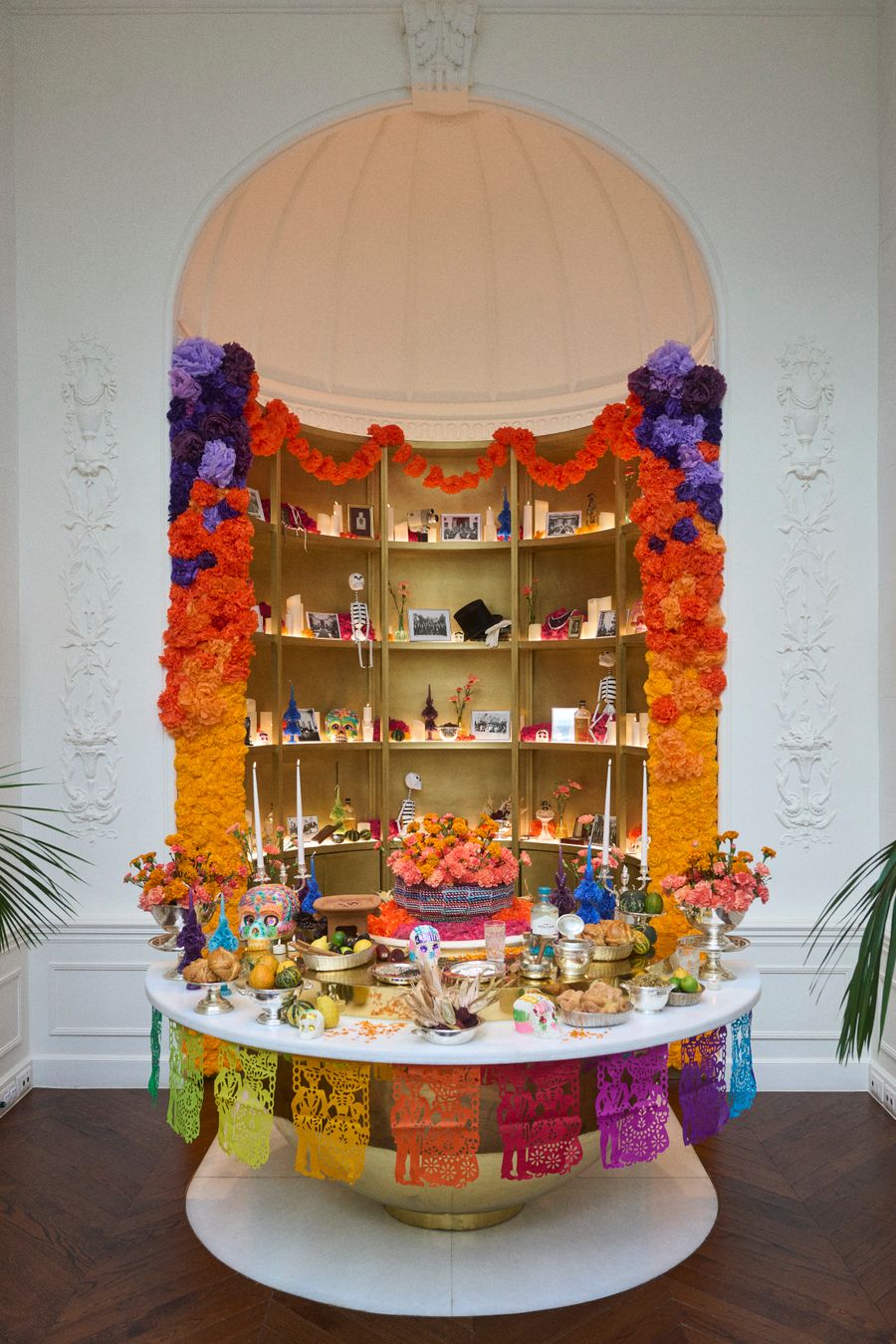 Mandarin Oriental Ritz Madrid altar dia muertos