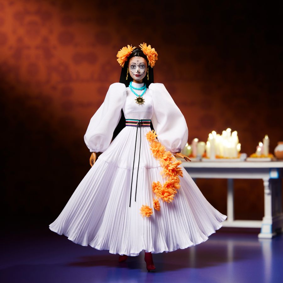 Barbie Kris Goyri Día de Muertos