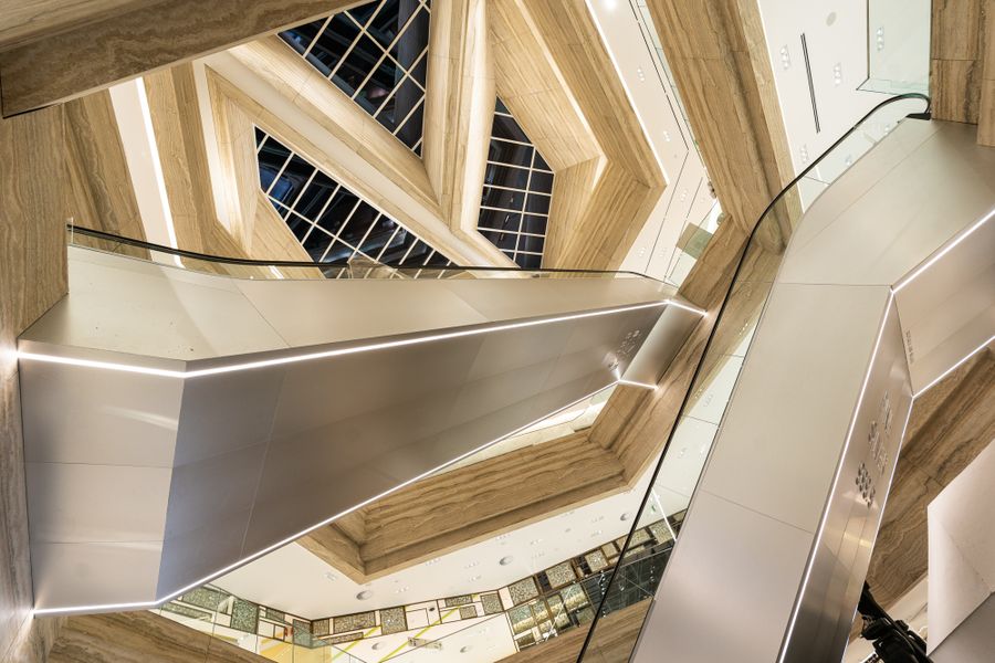 Vista interior El Palacio de Hierro León
