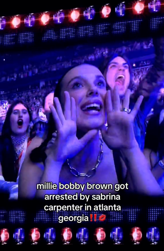 Sabrina Carpenter Millie Bobby Brown 