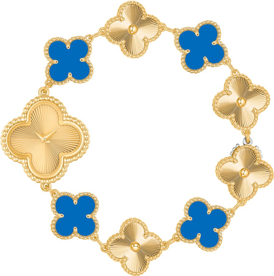 van cleef arpels alhambra agata azul