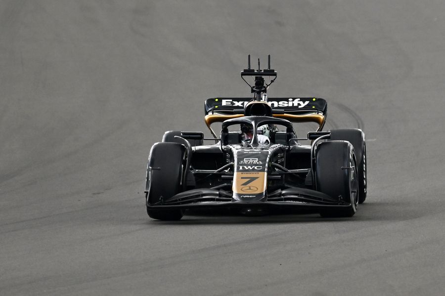 Todo sobre 'F1', la peli que Brad Pitt grabó durante el GP de México 2024 (Getty Images)