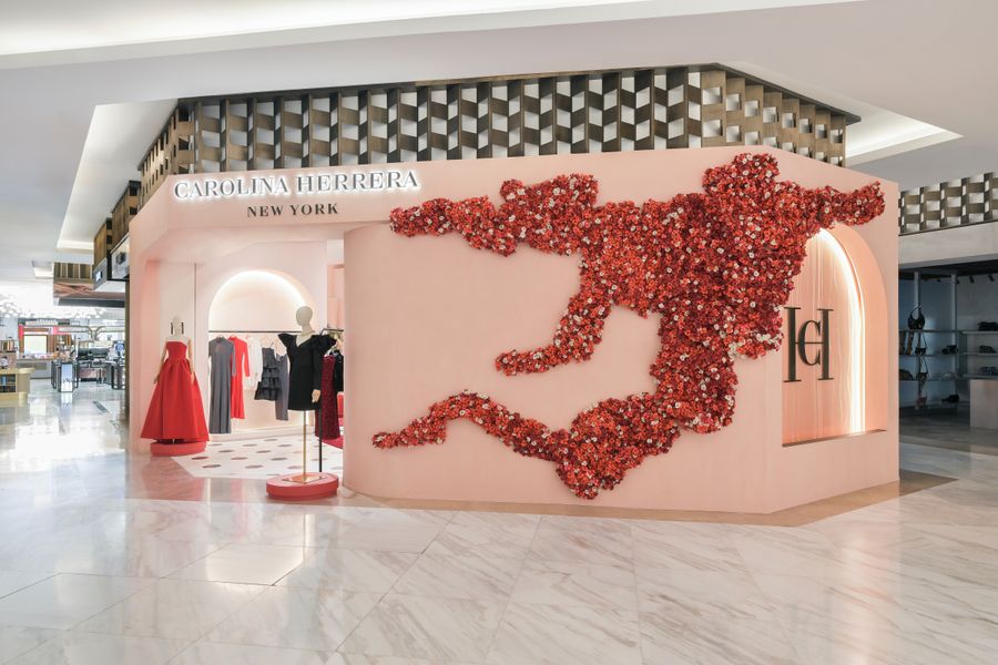 carolina herrera pop up palacio hierro