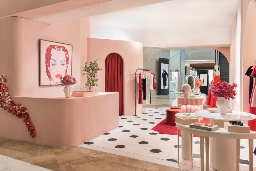 carolina herrera pop up palacio hierro
