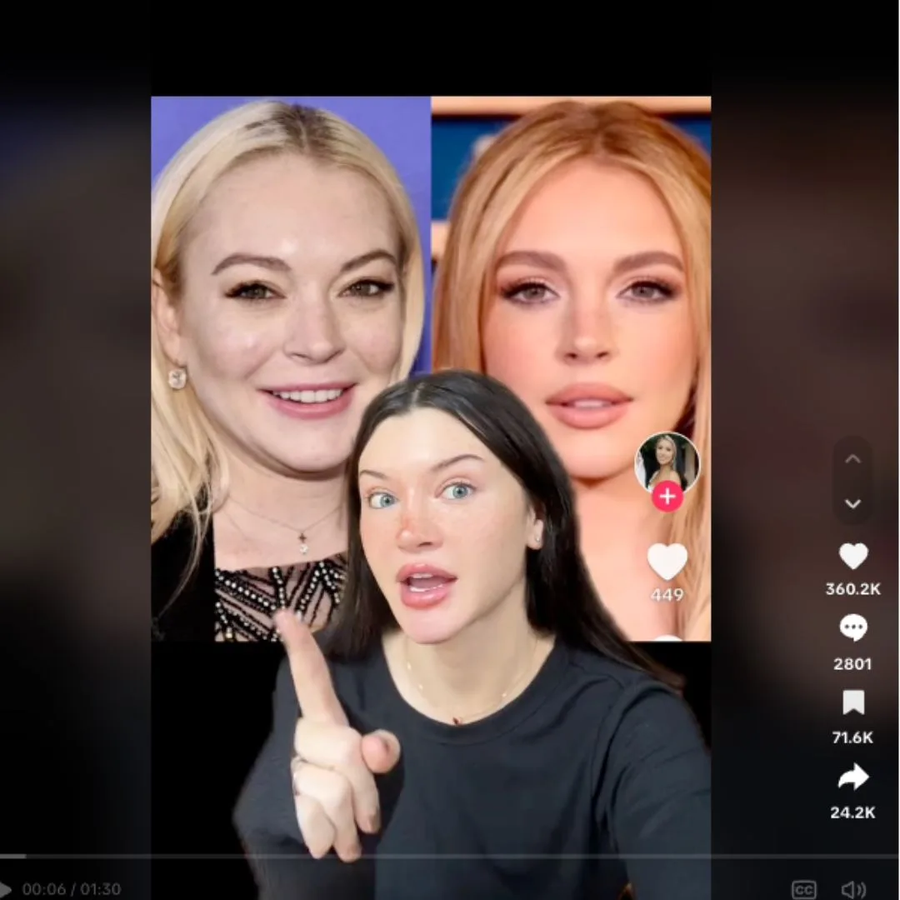 Lindsay Lohan intervenciones cara