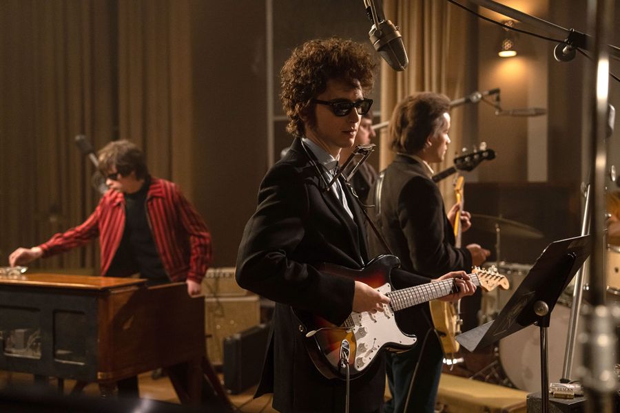 Timothée Chalamet Bob Dylan Oscar